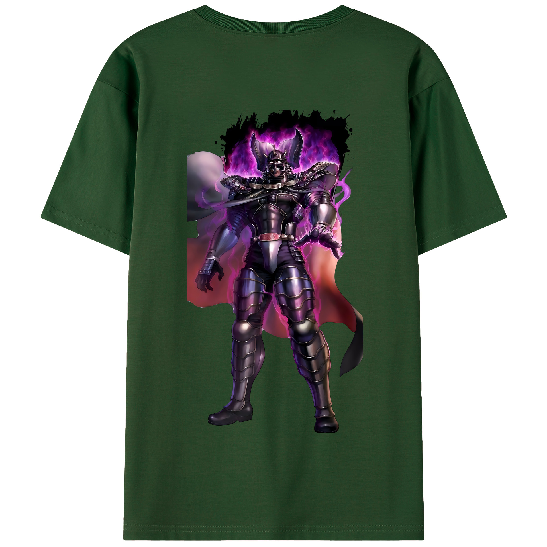 （画像用） 北斗の拳 Fist of the North Star 綿100％半袖Tシャツ（背面プリント）